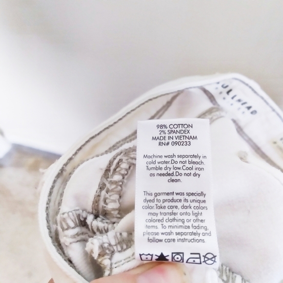 Bullhead White Low Rise Skinniest Skinny Jeans Size 3 Regular - Picture 10 of 10